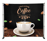 Banner 8' X 10' Backdrop Step And Repeat Banner Stand