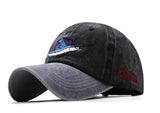 Sailfish Blue Marlin Fish Embroidered Baseball Cap