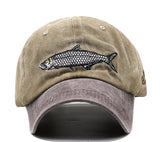 Tarpan Fish Embroidered Baseball Cap