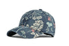 Flower Blossoms Denim Baseball Cap Hat