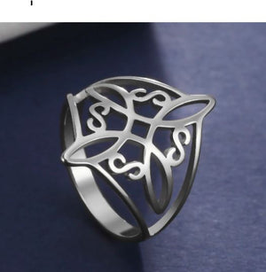 Celtic Knot Ladies Sm Ring Stainless Steel