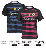 T Shirt Full Color Full Coverage 4.72oz Quick Dry Sublimation