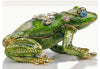 Frog Jeweled Trinket Box