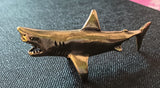 Shark Great White Brass Figurine