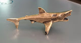 Shark Great White Brass Figurine