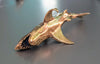 Shark Great White Brass Figurine