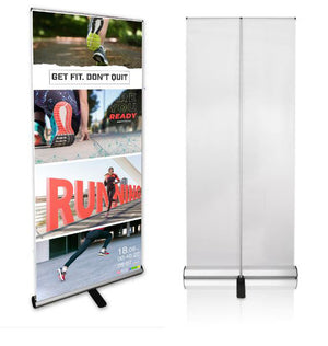 Tall Free Standing Display Banner