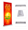 Deluxe Retractable Aluminum Banner Stand 31.5" x 79"