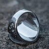 Wolf Viking Ring Stainless Steel