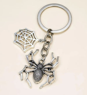 Spider Keychain Alloy